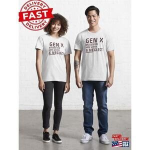 Gen X Bold Typography Generational Pride Graphic T-Shirt
